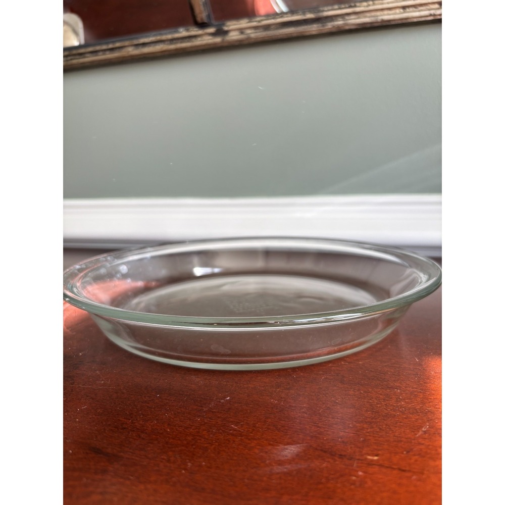 Vintage PYREX 209 Clear Glass Pie Plate 9" (23cm)